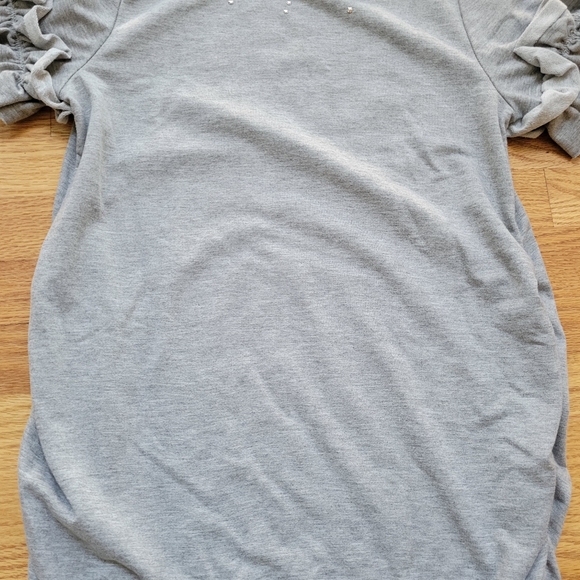 Maternity grey dress, size medium - Picture 7 of 11